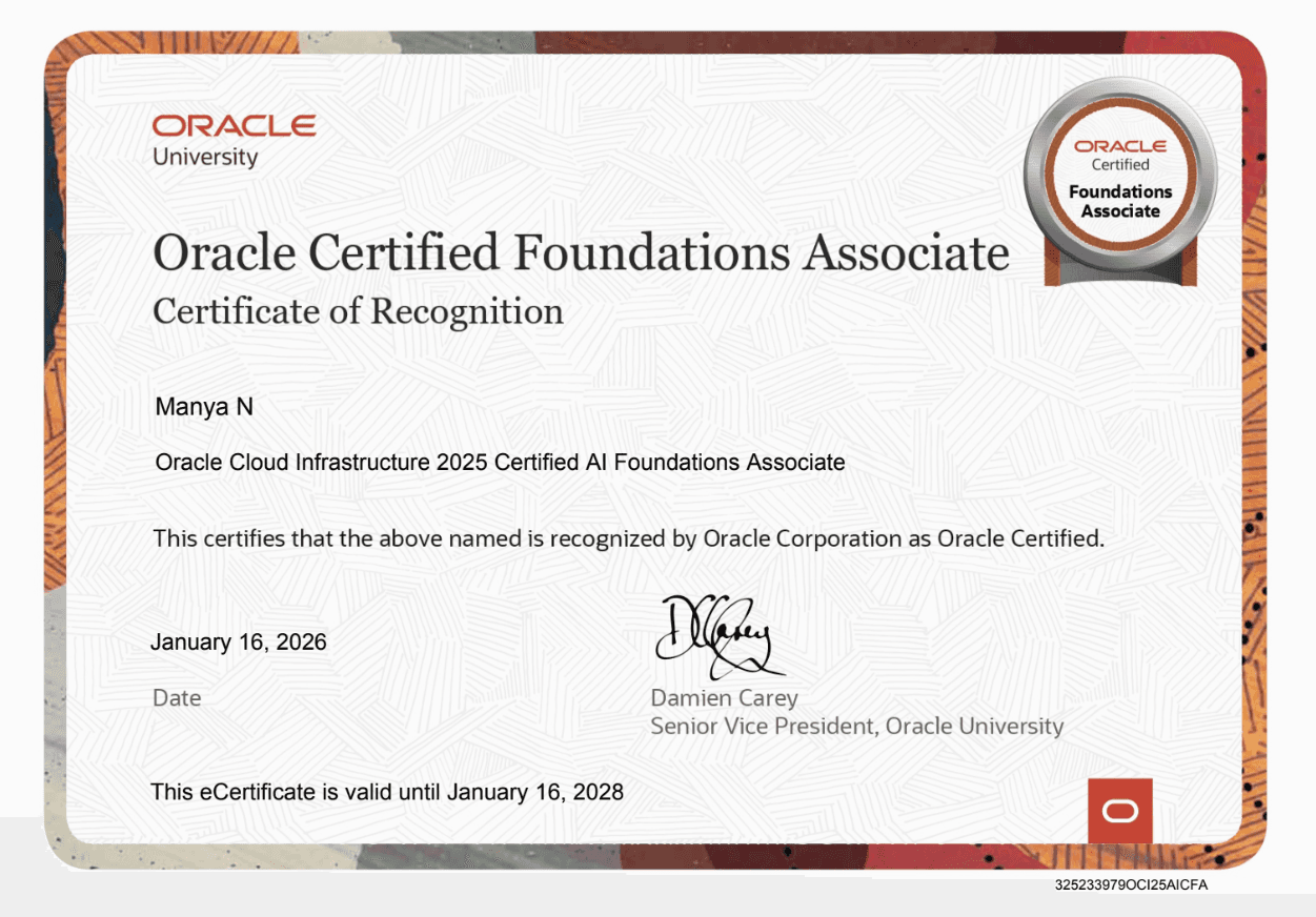 AI Foundations Associate